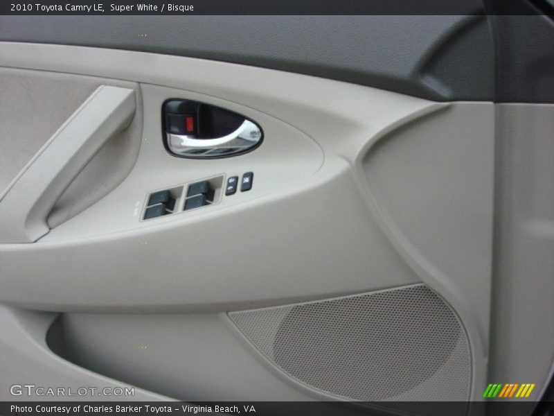 Super White / Bisque 2010 Toyota Camry LE