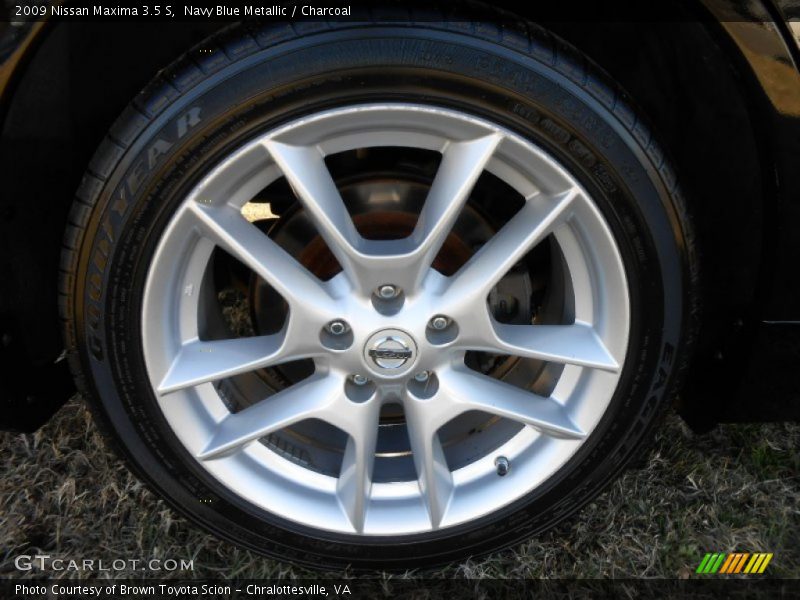 Navy Blue Metallic / Charcoal 2009 Nissan Maxima 3.5 S