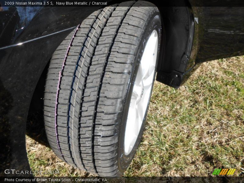 Navy Blue Metallic / Charcoal 2009 Nissan Maxima 3.5 S