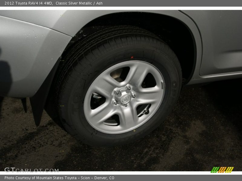 Classic Silver Metallic / Ash 2012 Toyota RAV4 I4 4WD