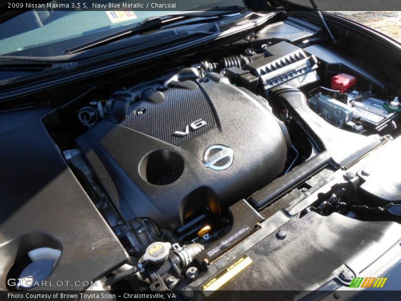 Navy Blue Metallic / Charcoal 2009 Nissan Maxima 3.5 S
