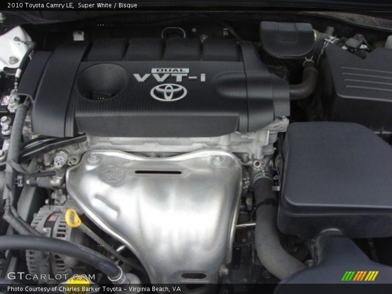 Super White / Bisque 2010 Toyota Camry LE