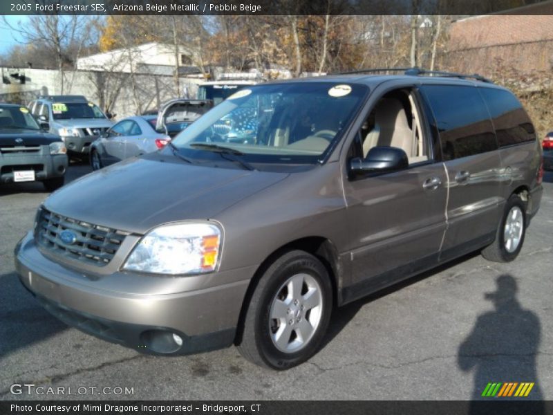 Arizona Beige Metallic / Pebble Beige 2005 Ford Freestar SES