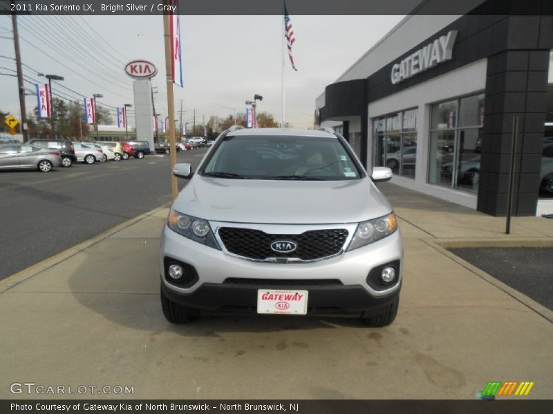 Bright Silver / Gray 2011 Kia Sorento LX
