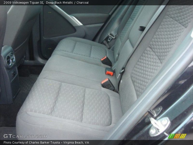 Deep Black Metallic / Charcoal 2009 Volkswagen Tiguan SE