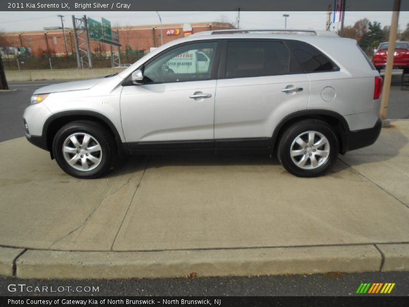 Bright Silver / Gray 2011 Kia Sorento LX