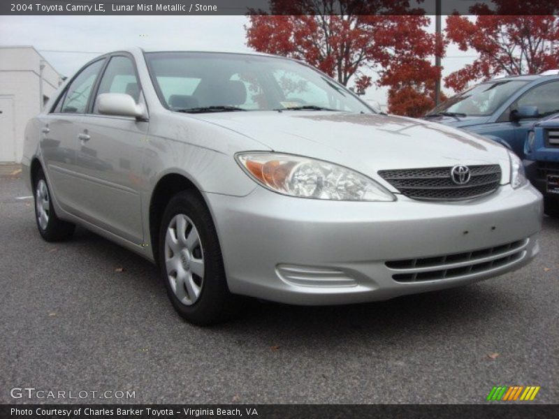 Lunar Mist Metallic / Stone 2004 Toyota Camry LE