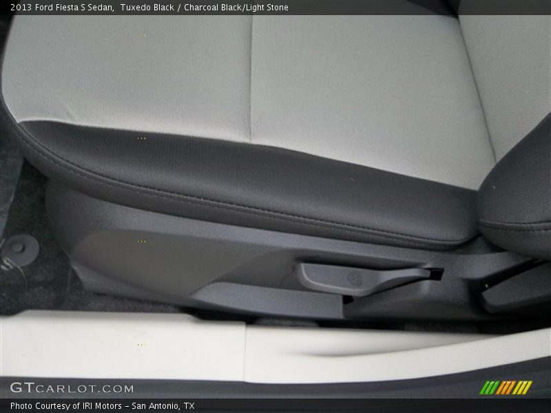 Tuxedo Black / Charcoal Black/Light Stone 2013 Ford Fiesta S Sedan