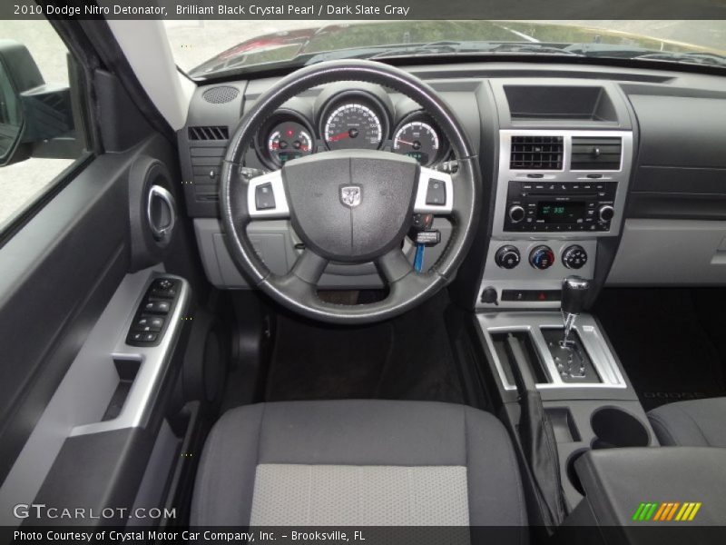 Dashboard of 2010 Nitro Detonator