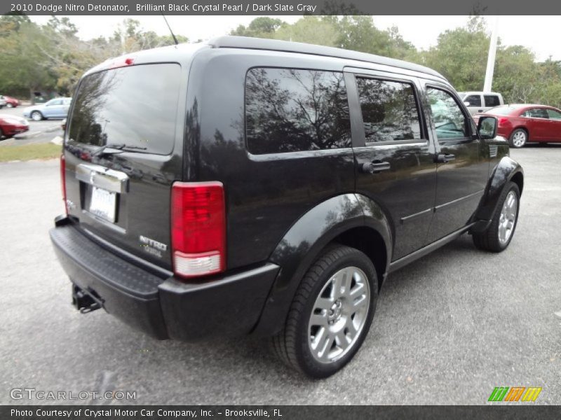 Brilliant Black Crystal Pearl / Dark Slate Gray 2010 Dodge Nitro Detonator