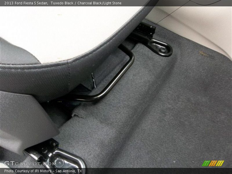 Tuxedo Black / Charcoal Black/Light Stone 2013 Ford Fiesta S Sedan