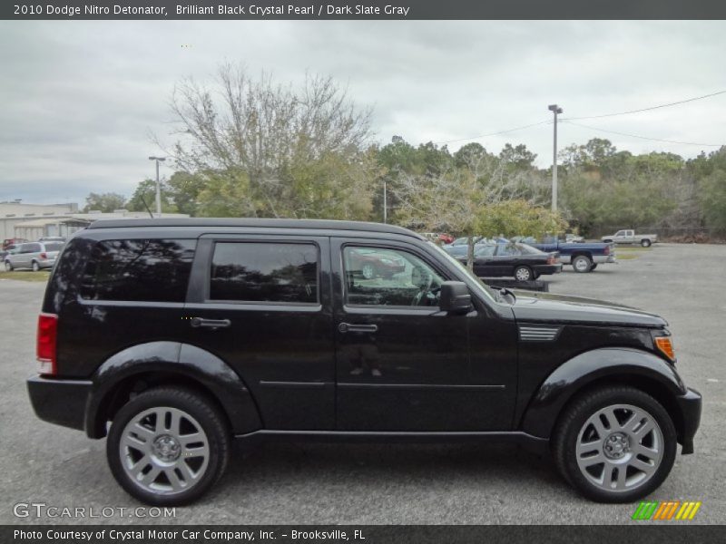 Brilliant Black Crystal Pearl / Dark Slate Gray 2010 Dodge Nitro Detonator