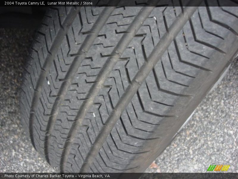 Lunar Mist Metallic / Stone 2004 Toyota Camry LE
