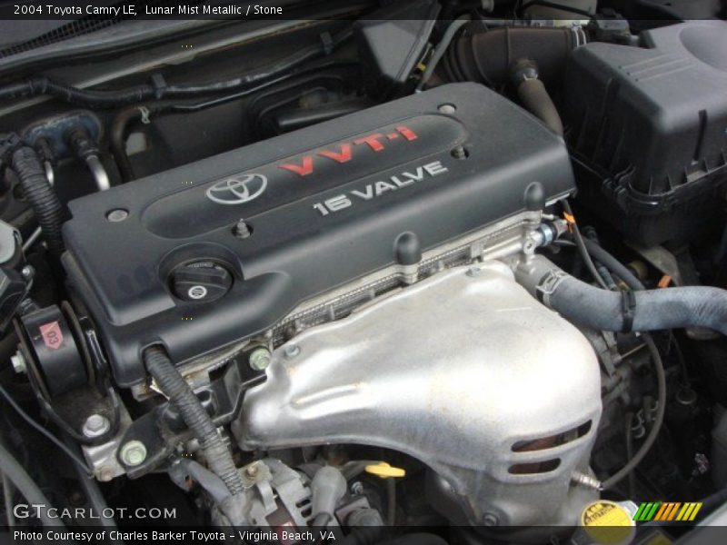 Lunar Mist Metallic / Stone 2004 Toyota Camry LE