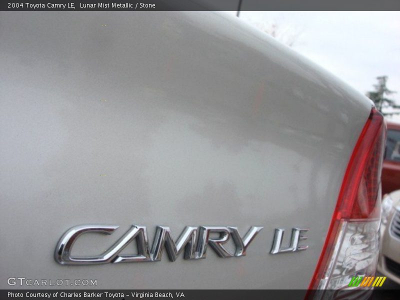 Lunar Mist Metallic / Stone 2004 Toyota Camry LE