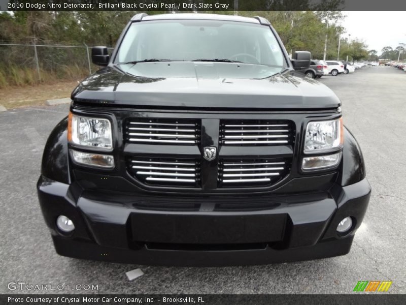 Brilliant Black Crystal Pearl / Dark Slate Gray 2010 Dodge Nitro Detonator
