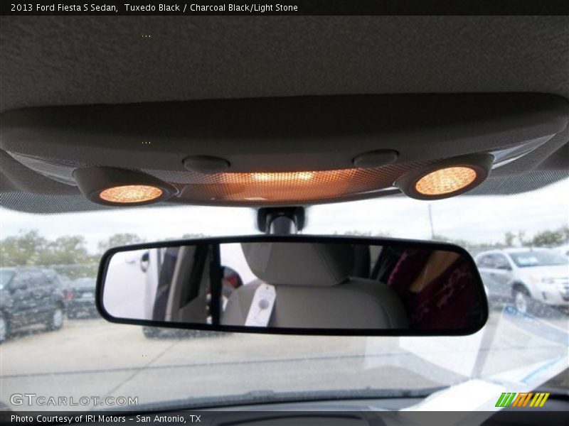 Tuxedo Black / Charcoal Black/Light Stone 2013 Ford Fiesta S Sedan