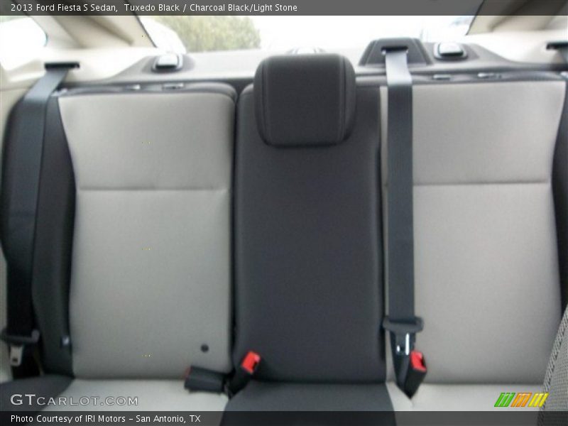 Tuxedo Black / Charcoal Black/Light Stone 2013 Ford Fiesta S Sedan