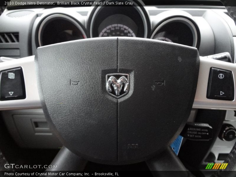 Brilliant Black Crystal Pearl / Dark Slate Gray 2010 Dodge Nitro Detonator