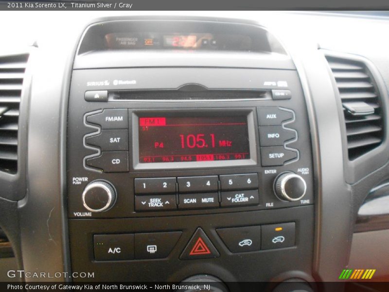 Titanium Silver / Gray 2011 Kia Sorento LX