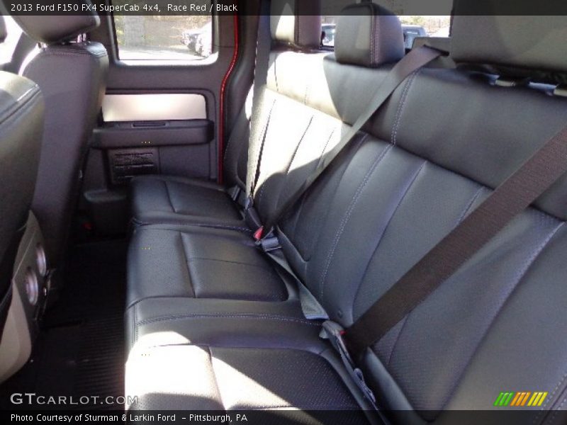 Race Red / Black 2013 Ford F150 FX4 SuperCab 4x4