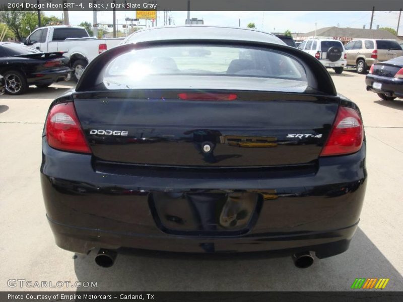 Black / Dark Slate Gray 2004 Dodge Neon SRT-4