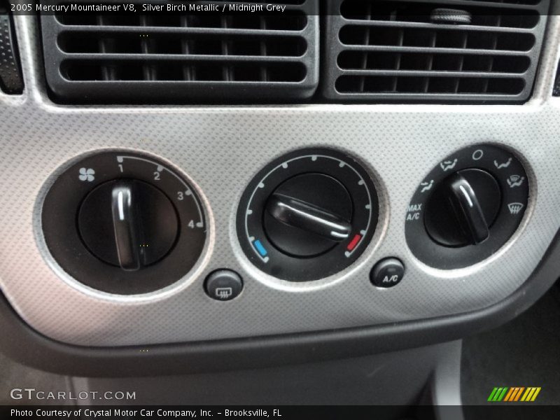 Controls of 2005 Mountaineer V8