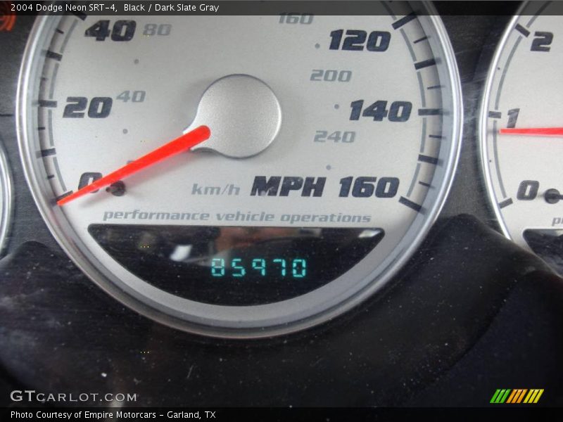Black / Dark Slate Gray 2004 Dodge Neon SRT-4
