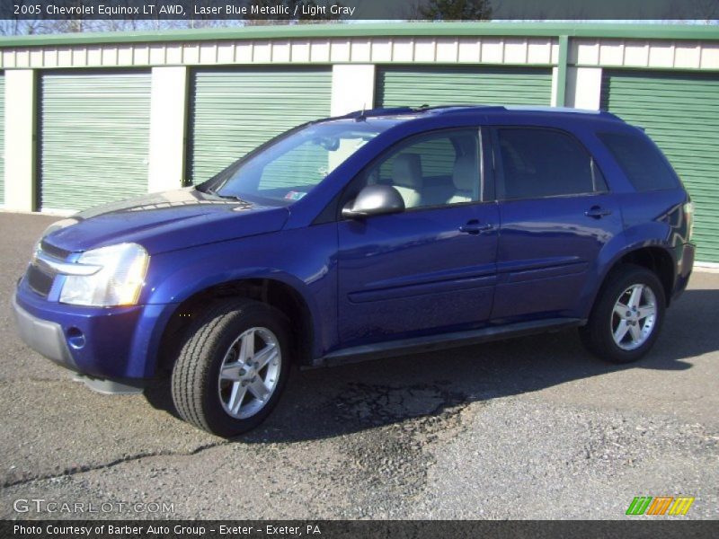 Laser Blue Metallic / Light Gray 2005 Chevrolet Equinox LT AWD