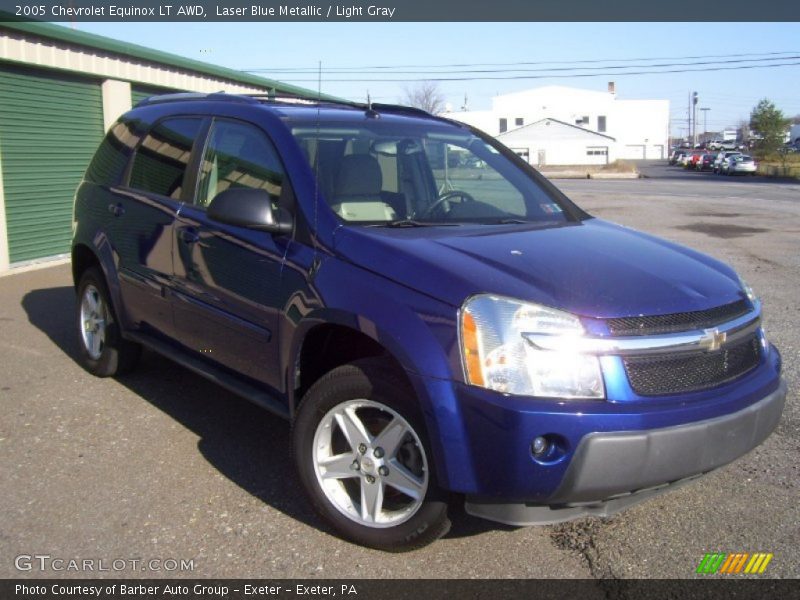 Laser Blue Metallic / Light Gray 2005 Chevrolet Equinox LT AWD