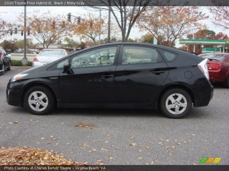Black / Misty Gray 2010 Toyota Prius Hybrid III