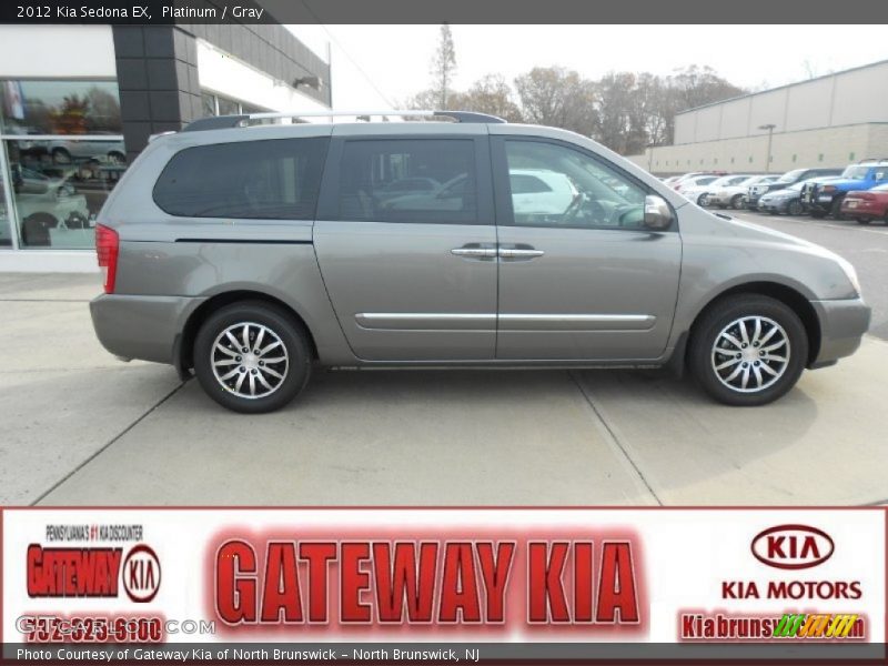 Platinum / Gray 2012 Kia Sedona EX
