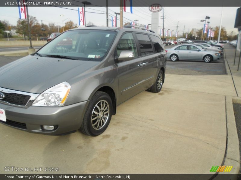 Platinum / Gray 2012 Kia Sedona EX