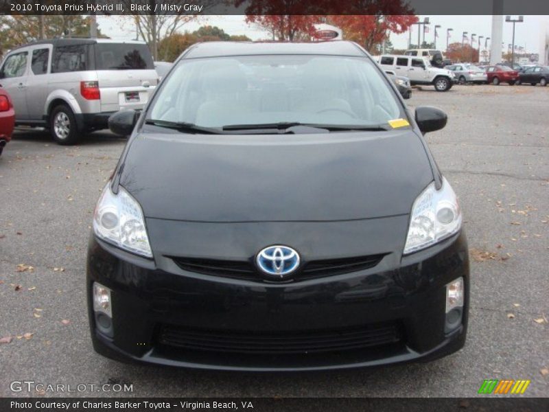 Black / Misty Gray 2010 Toyota Prius Hybrid III