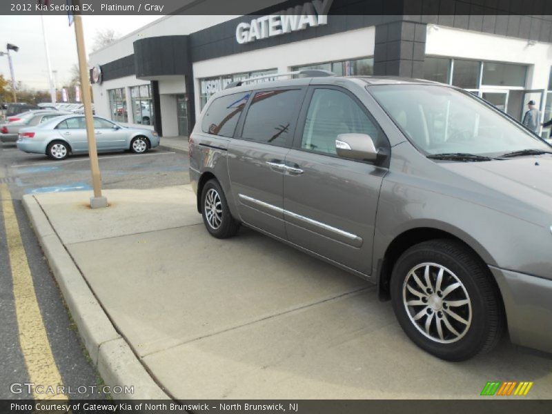 Platinum / Gray 2012 Kia Sedona EX