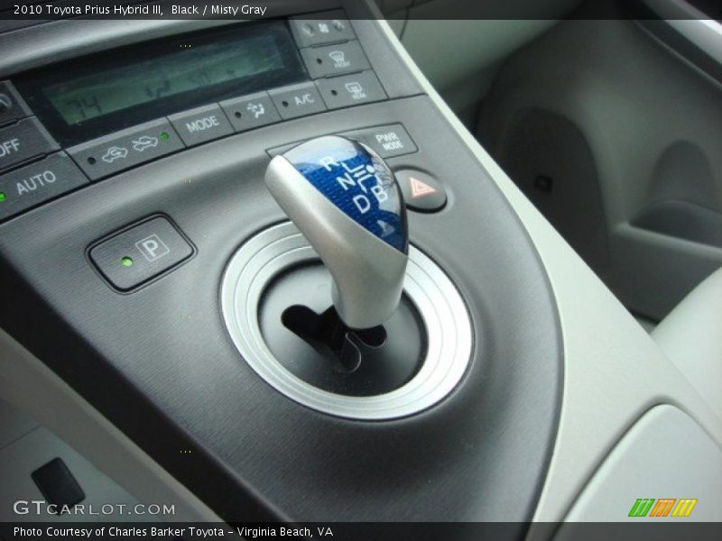 Black / Misty Gray 2010 Toyota Prius Hybrid III