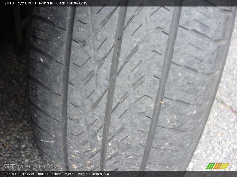 Black / Misty Gray 2010 Toyota Prius Hybrid III