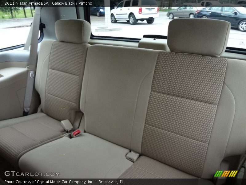 Rear Seat of 2011 Armada SV