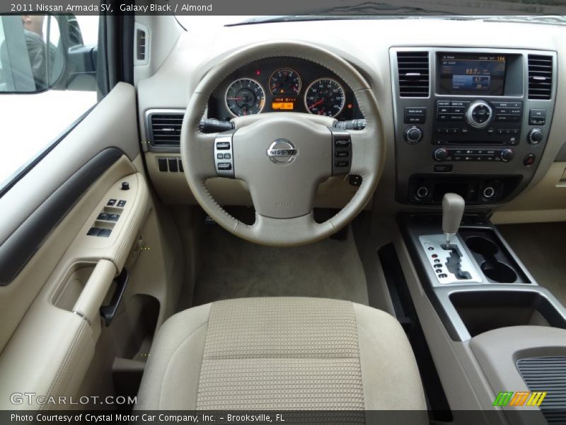 Dashboard of 2011 Armada SV