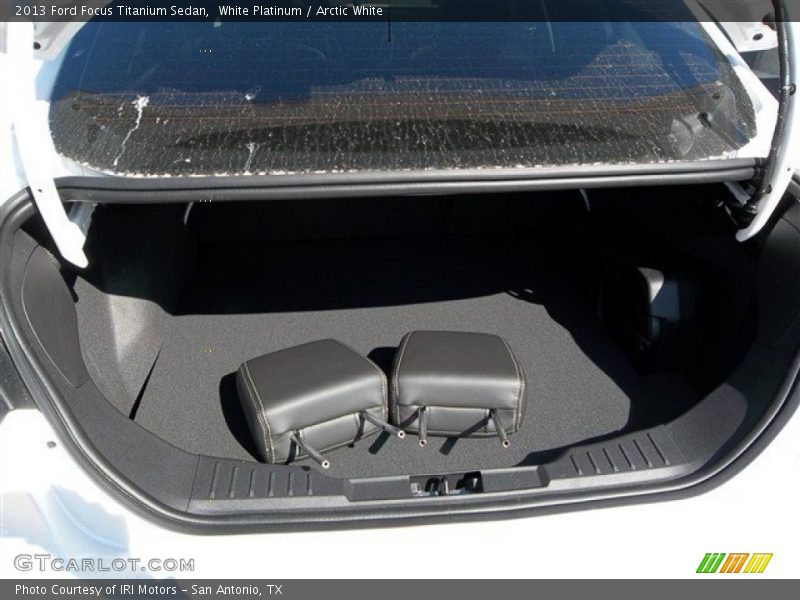 White Platinum / Arctic White 2013 Ford Focus Titanium Sedan