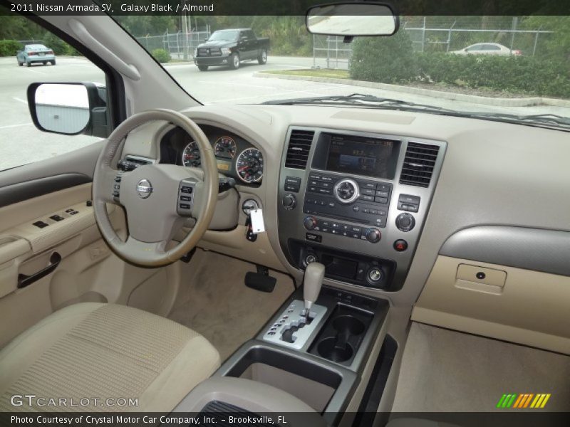 Dashboard of 2011 Armada SV