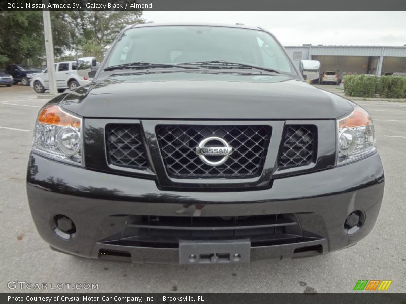 Galaxy Black / Almond 2011 Nissan Armada SV