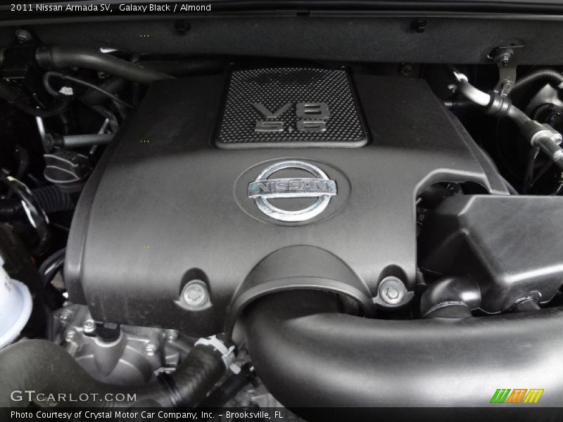  2011 Armada SV Engine - 5.6 Liter Flex-Fuel DOHC 32-Valve CVTCS V8