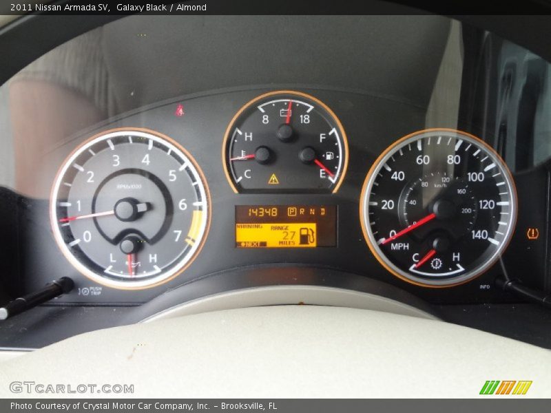  2011 Armada SV SV Gauges