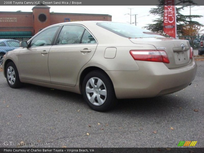 Desert Sand Mica / Bisque 2008 Toyota Camry XLE