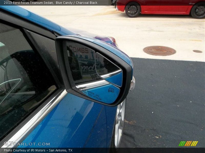 Blue Candy / Charcoal Black 2013 Ford Focus Titanium Sedan