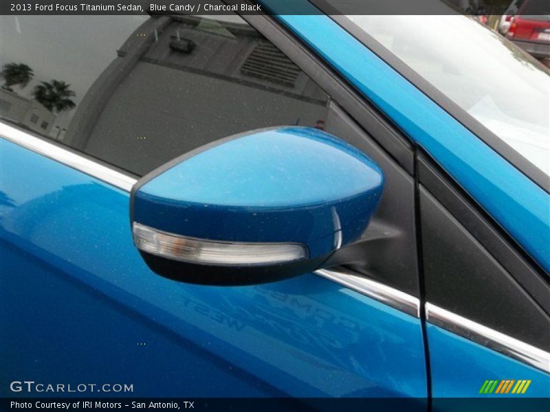 Blue Candy / Charcoal Black 2013 Ford Focus Titanium Sedan