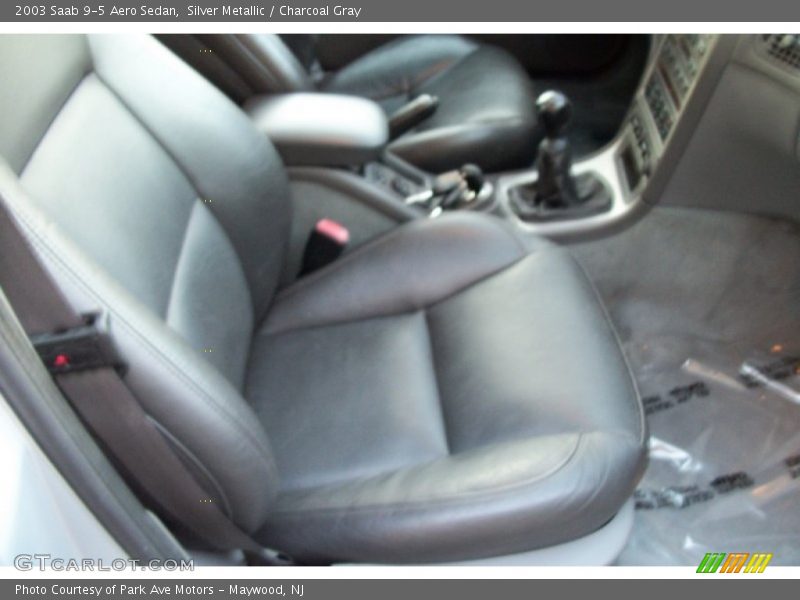 Silver Metallic / Charcoal Gray 2003 Saab 9-5 Aero Sedan