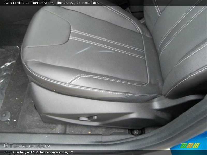 Front Seat of 2013 Focus Titanium Sedan