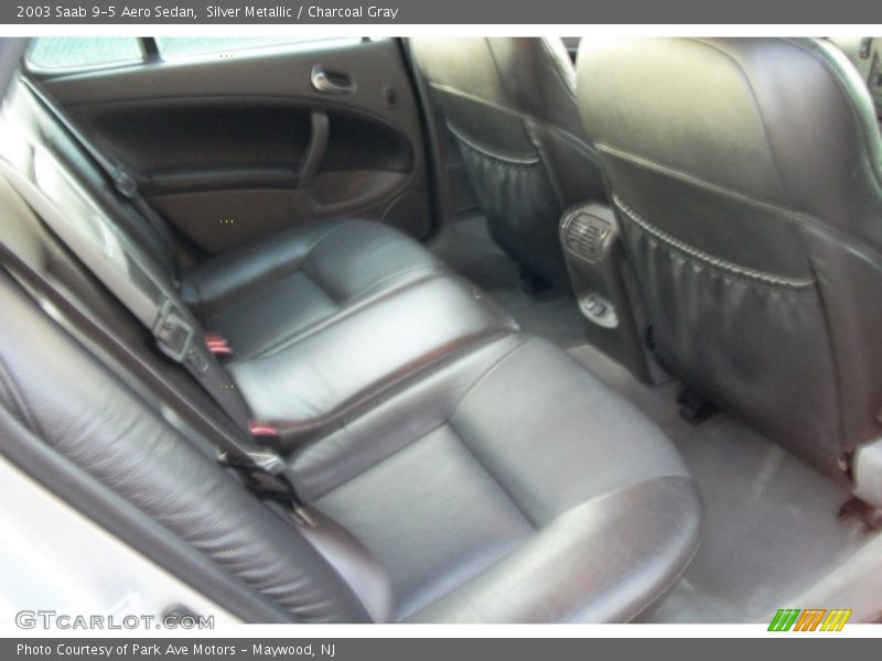 Silver Metallic / Charcoal Gray 2003 Saab 9-5 Aero Sedan